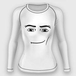 Женский рашгард Одежда Man Face Roblox