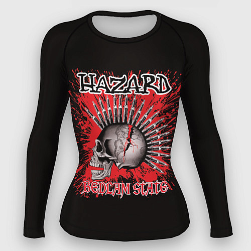 Женский рашгард Hazard / 3D-принт – фото 1