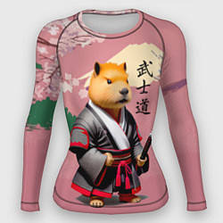Женский рашгард Капибара - Бусидо - кодекс самурая