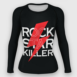 Рашгард женский Rock Star Killer, цвет: 3D-принт