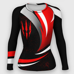 Рашгард женский Ведьмак - спортивная униформа, цвет: 3D-принт