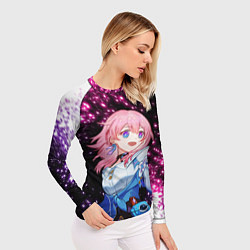 Рашгард женский Star rail - хонкай, цвет: 3D-принт — фото 2