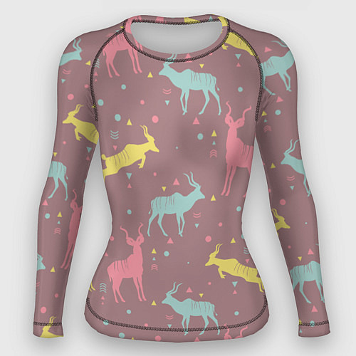 Женский рашгард Газели / 3D-принт – фото 1