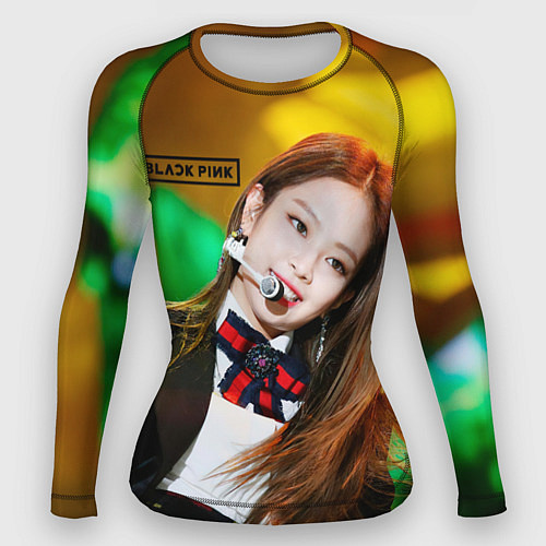 Женский рашгард Blackpink Jennie Kim / 3D-принт – фото 1