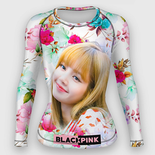 Женский рашгард Blackpink Lisa / 3D-принт – фото 1