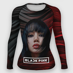 Рашгард женский Blackpink red and black, цвет: 3D-принт