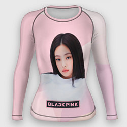 Рашгард женский Jennie Kim Blackpink, цвет: 3D-принт