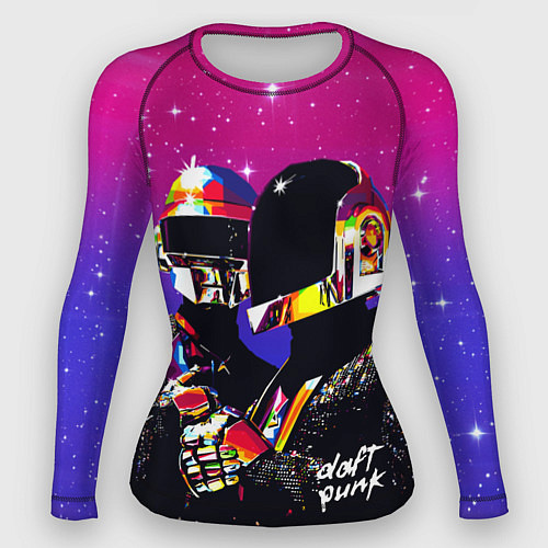 Женский рашгард Daft Punk Discovery / 3D-принт – фото 1