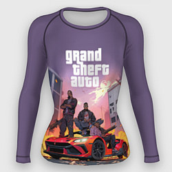 Рашгард женский Grand Theft Auto - game, цвет: 3D-принт