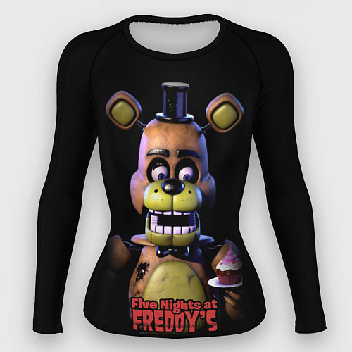 Женский рашгард Five Nights at Freddy / 3D-принт – фото 1