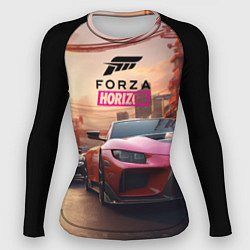 Рашгард женский Forza street racihg, цвет: 3D-принт