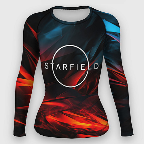 Женский рашгард Logo Starfield game / 3D-принт – фото 1