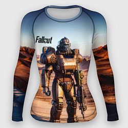 Рашгард женский Robot Fallout, цвет: 3D-принт