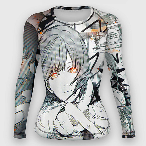 Женский рашгард Макима Дэндзи человек-бензопила / 3D-принт – фото 1