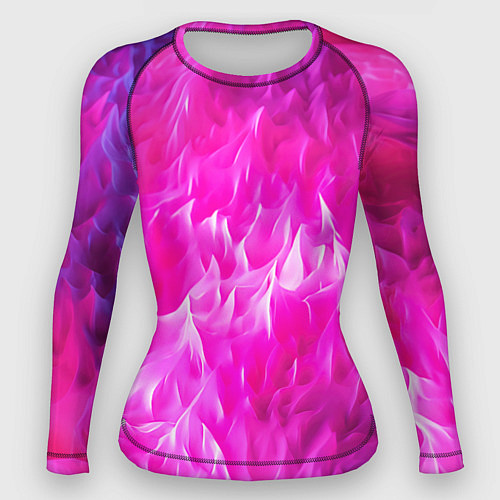Женский рашгард Pink texture / 3D-принт – фото 1
