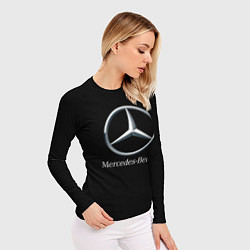Рашгард женский Mercedes-benz sport auto, цвет: 3D-принт — фото 2
