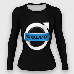 Рашгард женский Volvo sport car, цвет: 3D-принт