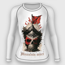 Женский рашгард Череп memento mori