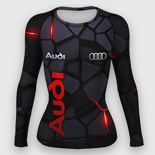 Женский рашгард Audi - плиты с эффектом свечения / 3D-принт – фото 1