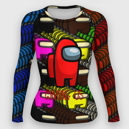 Женский рашгард Among us games / 3D-принт – фото 1