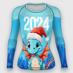 Женский рашгард Морозный дракон