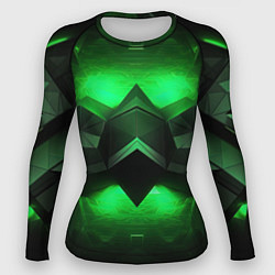 Женский рашгард Абстрактное царство зелени