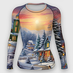 Женский рашгард Зимнее волшебство