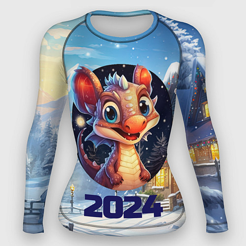 Женский рашгард Миниатюрный представитель зимы / 3D-принт – фото 1