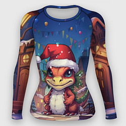 Женский рашгард Маленький милый дракон 2024