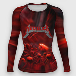Рашгард женский Metallica alboom band, цвет: 3D-принт