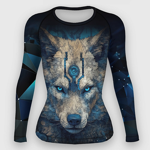 Женский рашгард Fantasy wolf / 3D-принт – фото 1