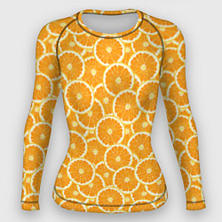 Женский рашгард Ломтики апельсина