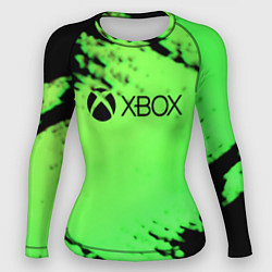 Рашгард женский Xbox game pass краски, цвет: 3D-принт