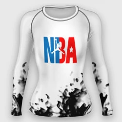 Рашгард женский Basketball краски, цвет: 3D-принт