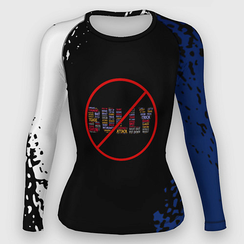 Женский рашгард Bully game краски рокстар / 3D-принт – фото 1