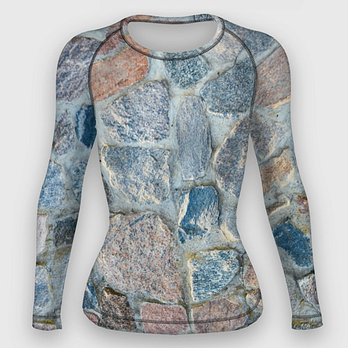 Женский рашгард Каменный фон / 3D-принт – фото 1