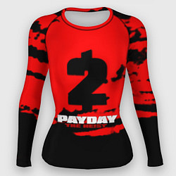 Рашгард женский Payday 2 краски, цвет: 3D-принт