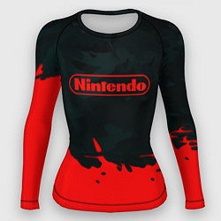 Рашгард женский Nintendo краски гейм компани, цвет: 3D-принт