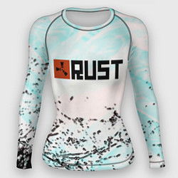 Рашгард женский Rust game текстура, цвет: 3D-принт