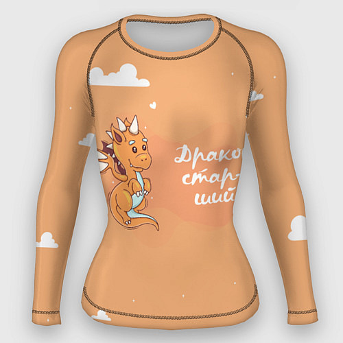 Женский рашгард Старший дракон / 3D-принт – фото 1