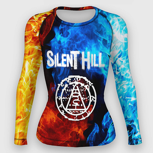 Женский рашгард Silent hill огненный стиль / 3D-принт – фото 1