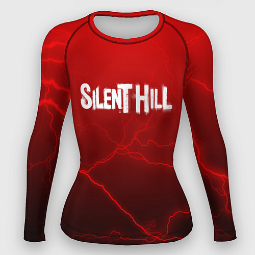 Женский рашгард Silent Hill storm abstraction / 3D-принт – фото 1