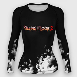 Рашгард женский Killing floor краски, цвет: 3D-принт