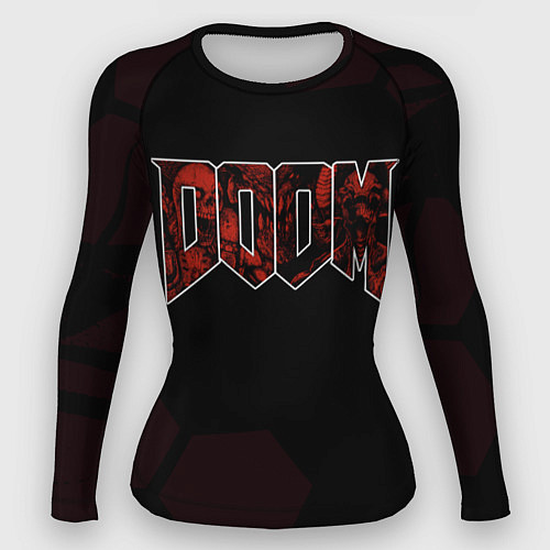 Женский рашгард Doom mick gordon / 3D-принт – фото 1