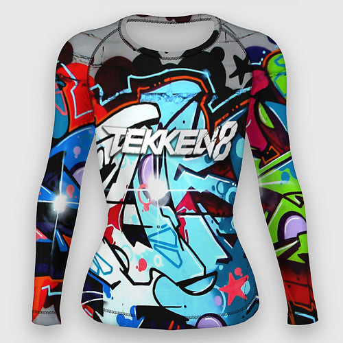 Женский рашгард Tekken 8 уличная битва / 3D-принт – фото 1