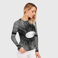 Рашгард женский Поглощение, цвет: 3D-принт — фото 2