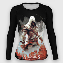 Рашгард женский Assassins creed город из частиц, цвет: 3D-принт