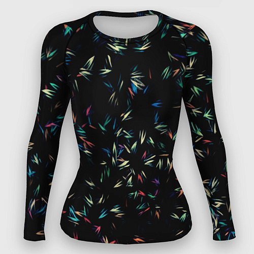 Женский рашгард Симфония перьев / 3D-принт – фото 1