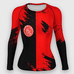 Женский рашгард Ajax sport color red