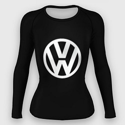 Рашгард женский Volkswagen sport avto, цвет: 3D-принт